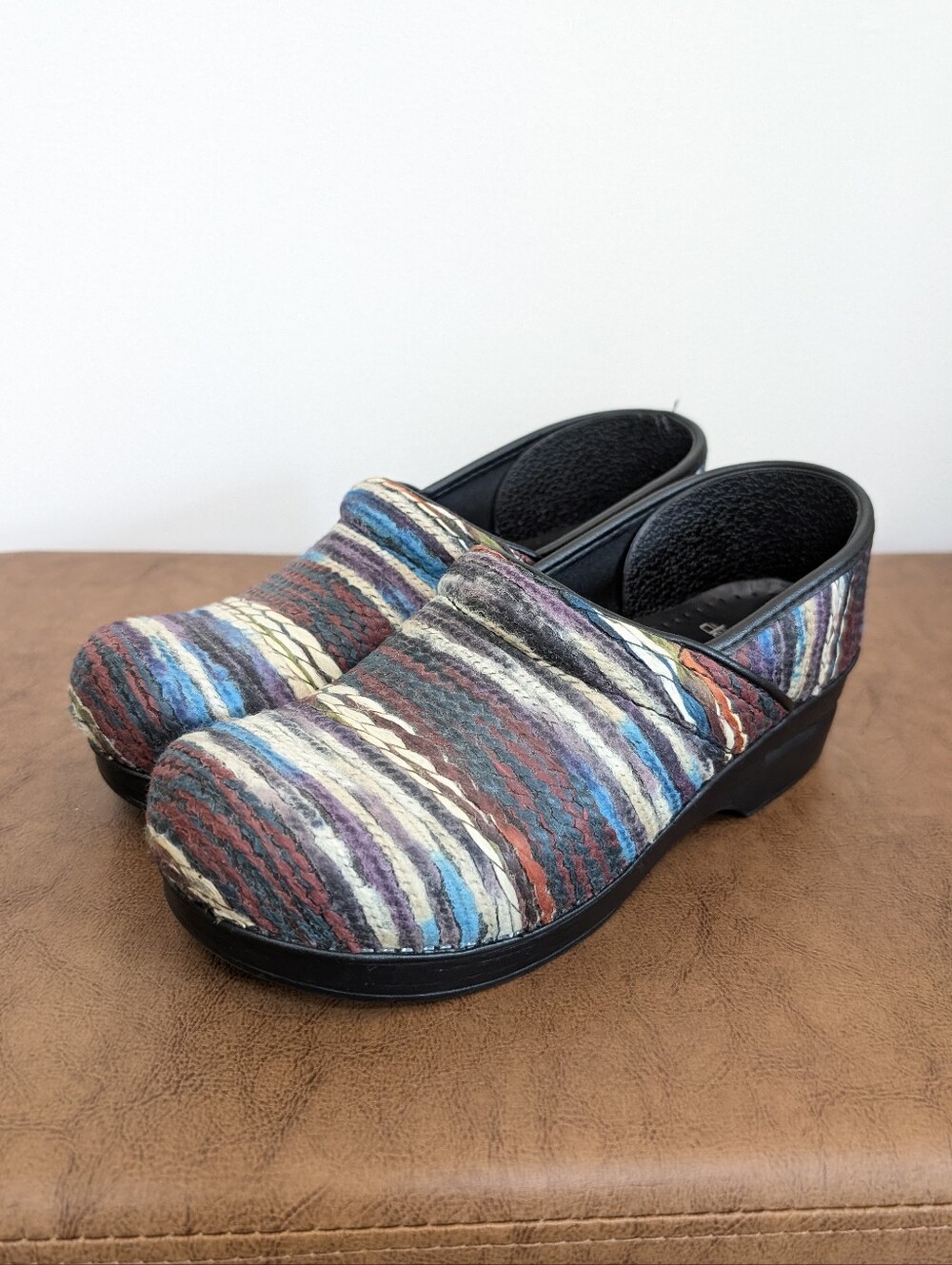 Dansko Yarn Wrapped Clogs EUC! 40
